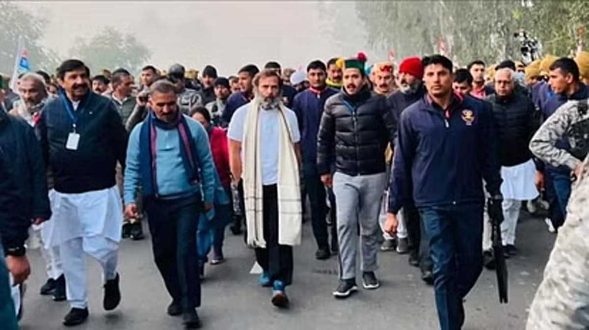 हिमाचल प्रदेश के मलोट में ‘भारत जोड़ो यात्रा’ हुई संपन्न